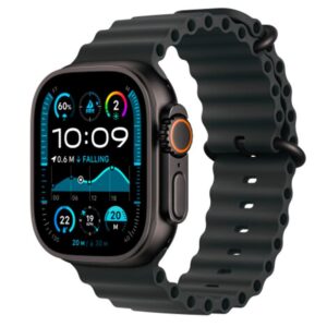 Смарт-часы Apple Watch Ultra 2 GPS + Cellular 49mm Black Titanium Case with Black Ocean Band (MX4P3)
