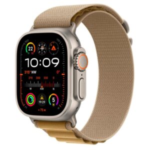 Смарт-часы Apple Watch Ultra 2 GPS + Cellular 49mm Natural Titanium Case with Tan Alpine Loop M (MX4F3)